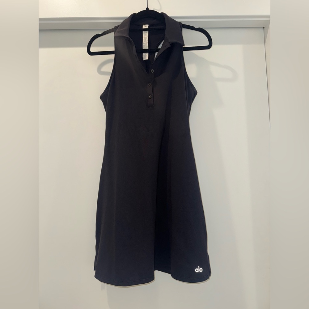 ALO Yoga Black Sleeveless Dress